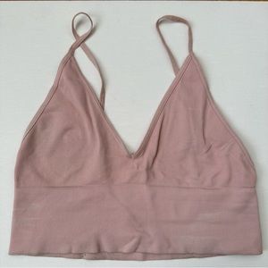Free People Deep V Bralette
